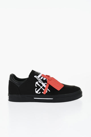 Canvas VULCANIZED Low-Top Sneakers With Embroidered Logo