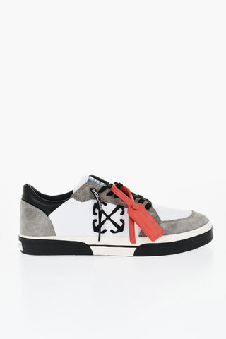 Low-Top VULCANIZED Sneakers With Embroidered Logo