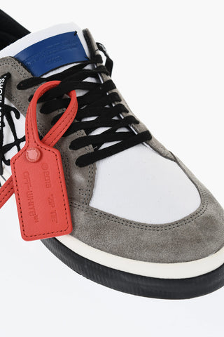 Low-Top VULCANIZED Sneakers With Embroidered Logo