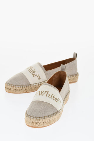Linen BOOKISH Slip-On Espadrillas