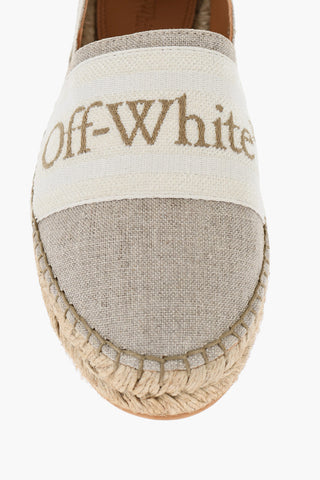 Linen BOOKISH Slip-On Espadrillas