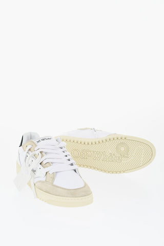 Low-Top 5.0 Sneakers with Suede Details