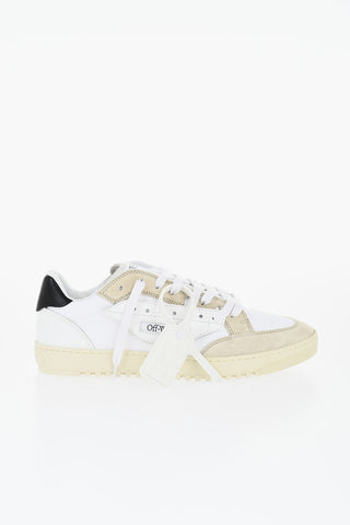 Low-Top 5.0 Sneakers with Suede Details