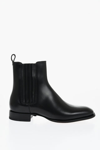 Cuir Sole GIBSON Chelsea Booties