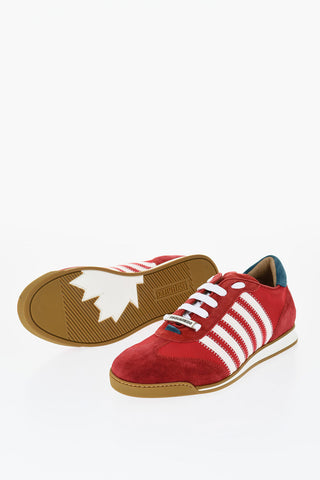 Rubber Sole NEW RUNNER Suede Sneakers