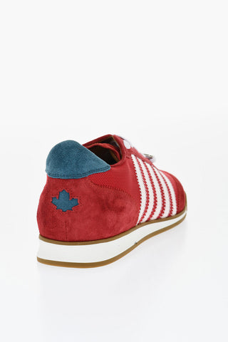 Rubber Sole NEW RUNNER Suede Sneakers