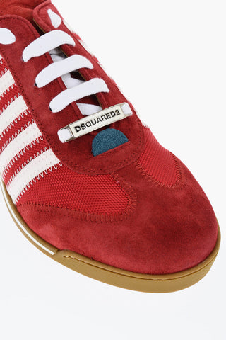 Rubber Sole NEW RUNNER Suede Sneakers