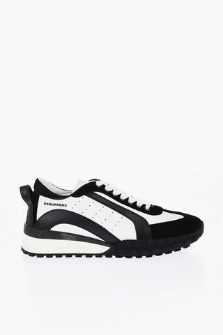 LEGEND Two Tone Suede and Leather Sneakers
