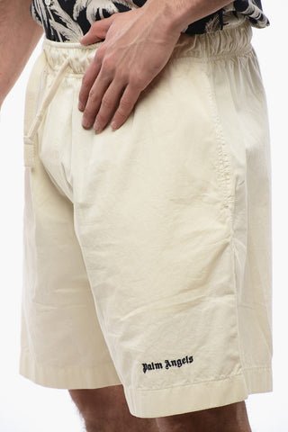 Cotton CLASSIC LOGO Shorts with Elastic Waistband