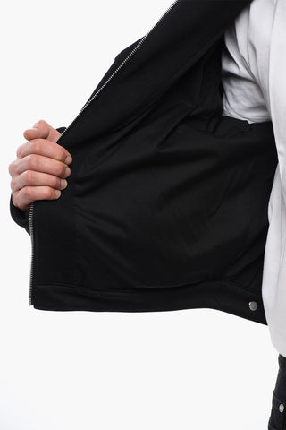 Felpa Hoodie VARSITY DIAGS con Zip Frontale e Tasche Utility