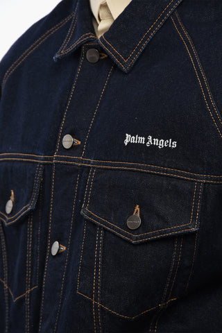 Dark Washed Denim Saharan Jacket