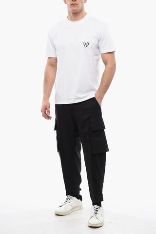 Cotton DOUBLE BOLT Slim Fit T-Shirt