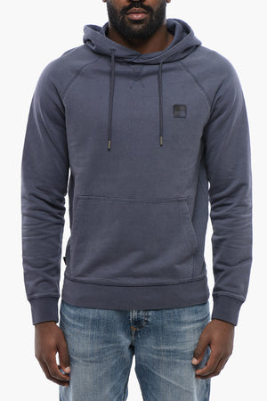 Brushed Cotton Hooded Sweatshirt