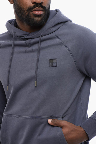 Brushed Cotton Hooded Sweatshirt