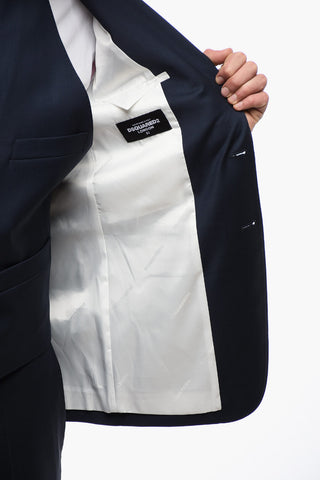 LONDON Abito Tre Pezzi con Gilet e Rever a Lancia