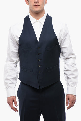 LONDON Abito Tre Pezzi con Gilet e Rever a Lancia