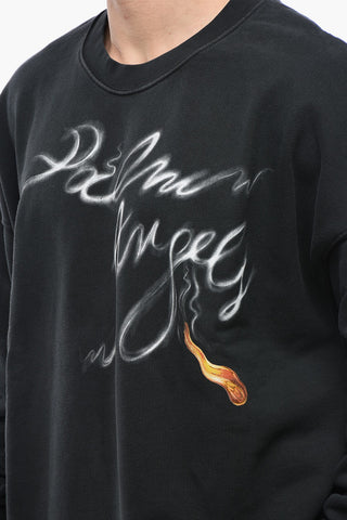 Crew Neck FOGGY Brushed Cotton Sweatshirt