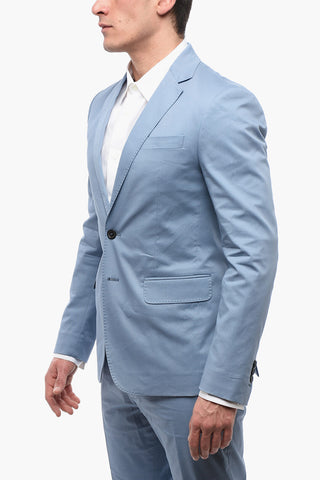 Abito in Cotone con Tasche ad Aletta