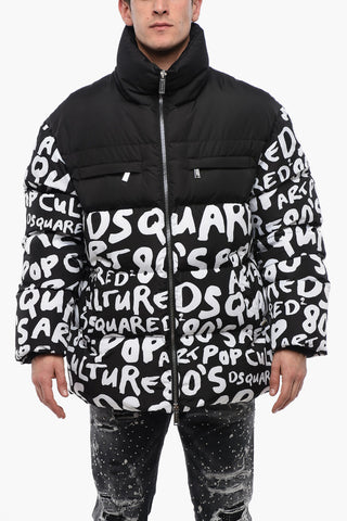 Piumino POP 80' Trapuntato con Lettering