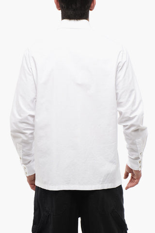 Cotton Saharan Shirt with Snap Buttons