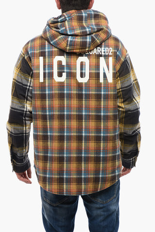 ICON Padded Overshirt with Shearling Lining