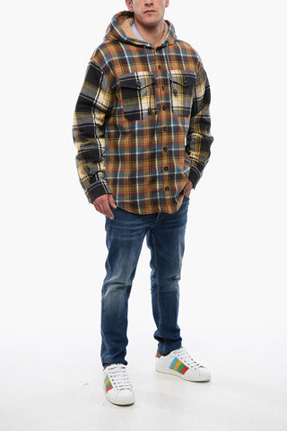 ICON Padded Overshirt with Shearling Lining