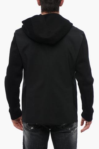 Wool Hooded Blazer