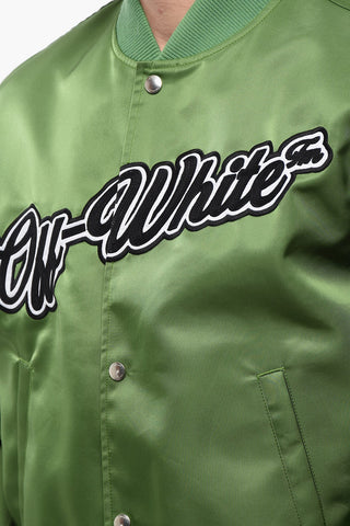 Nylon WILLOW Bomber Jacket with Front Logo