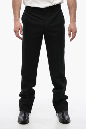 Slim-Fit Pants TECH DRILL With Zip at Hem