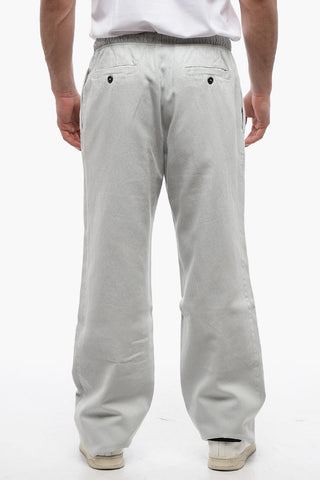 Cotton Blend TRAVEL Joggers with Elastic Waistband
