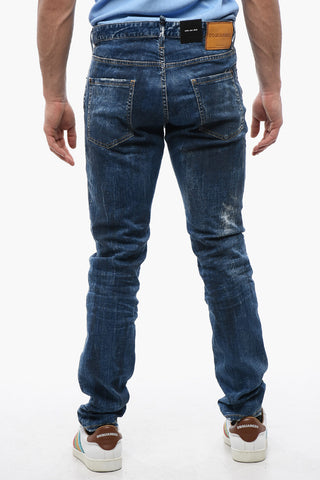 Jeans Cool Guy Distressed con Lavaggio Scuro