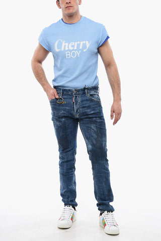Jeans Cool Guy Distressed con Lavaggio Scuro