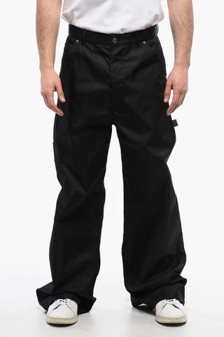 Nylon CARPENTER Pants with Belt Loops
