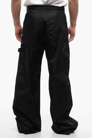 Nylon CARPENTER Pants with Belt Loops