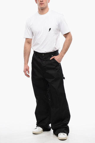 Nylon CARPENTER Pants with Belt Loops