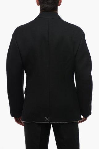 Wollblazer ZIP AROUND Mit Klassischem Revers