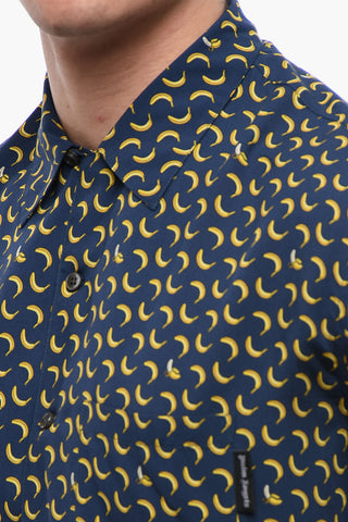 Breast-pocketed BANANA Bowling Shirt