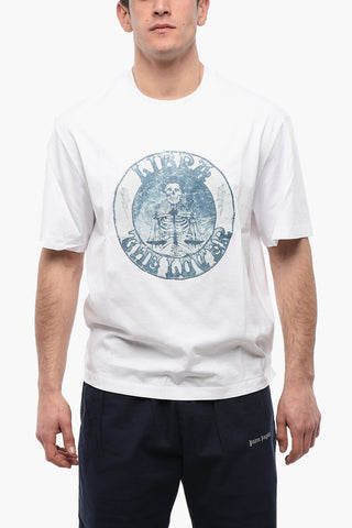 Slim Fit T-Shirt LIBRA ROCKBAND aus Baumwolle