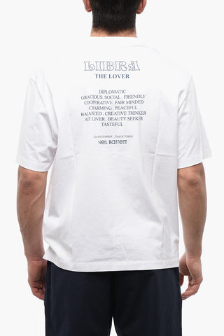 Slim Fit T-Shirt LIBRA ROCKBAND aus Baumwolle