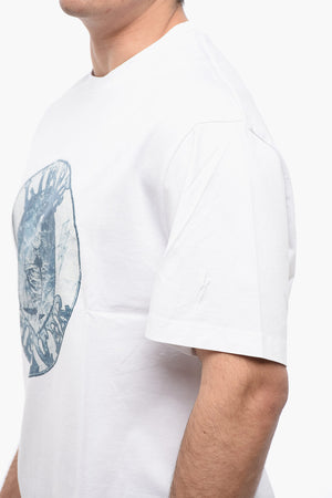 Slim Fit T-Shirt LIBRA ROCKBAND aus Baumwolle