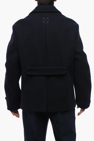 Double-breasted SIERRA LEONE Wool Blend Coat