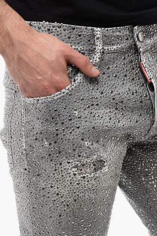Cool Guy Distressed Jeans with Studs
