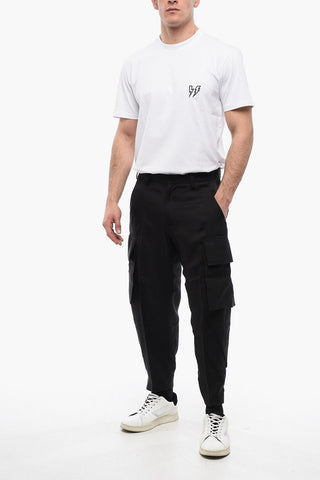 Loose-Fit Cargo-Hose FIREMAN aus Seidenmischung