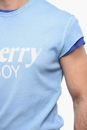 Zweilagiges T-Shirt CHERRY BOY mit Choke-Fit