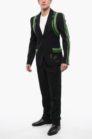 Wool Blazer FORMAL VARS with Tape Details
