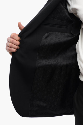 Wool Blazer FORMAL VARS with Tape Details