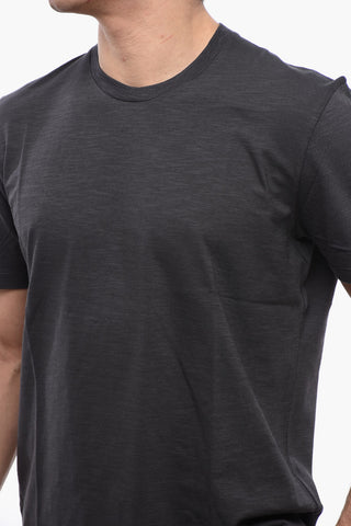 Monochrome YOKE BACK Cotton T-Shirt