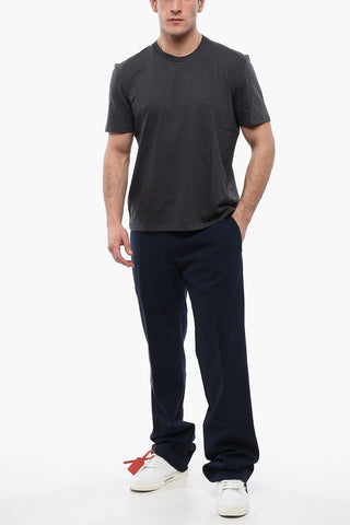 Monochrome YOKE BACK Cotton T-Shirt