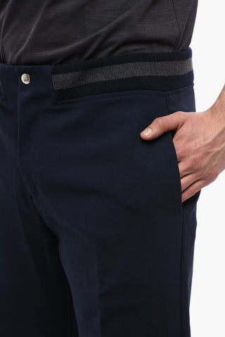 Varsity Trousers TECH DRILL with Elastic Waist