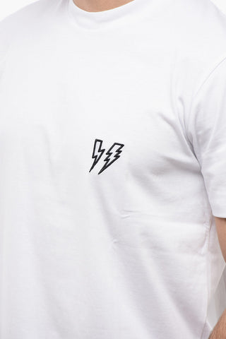 Cotton DOUBLE BOLT Slim Fit T-Shirt